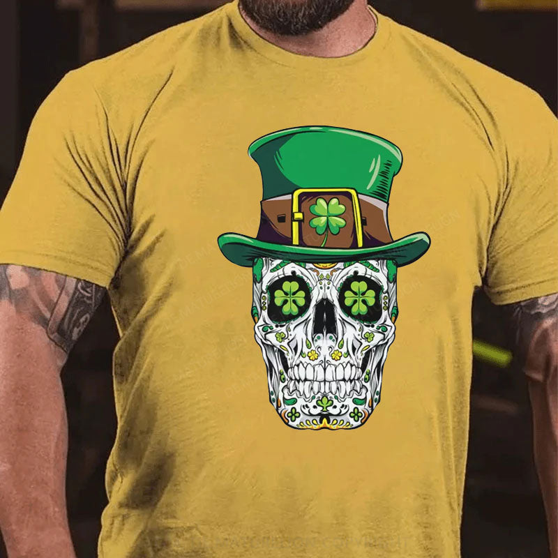 St. Patricks Tag Skeleton T-Shirt