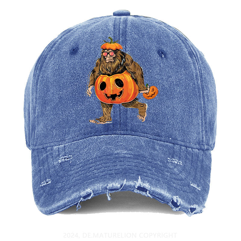 Halloween Kürbis Gewaschene Vintage Cap