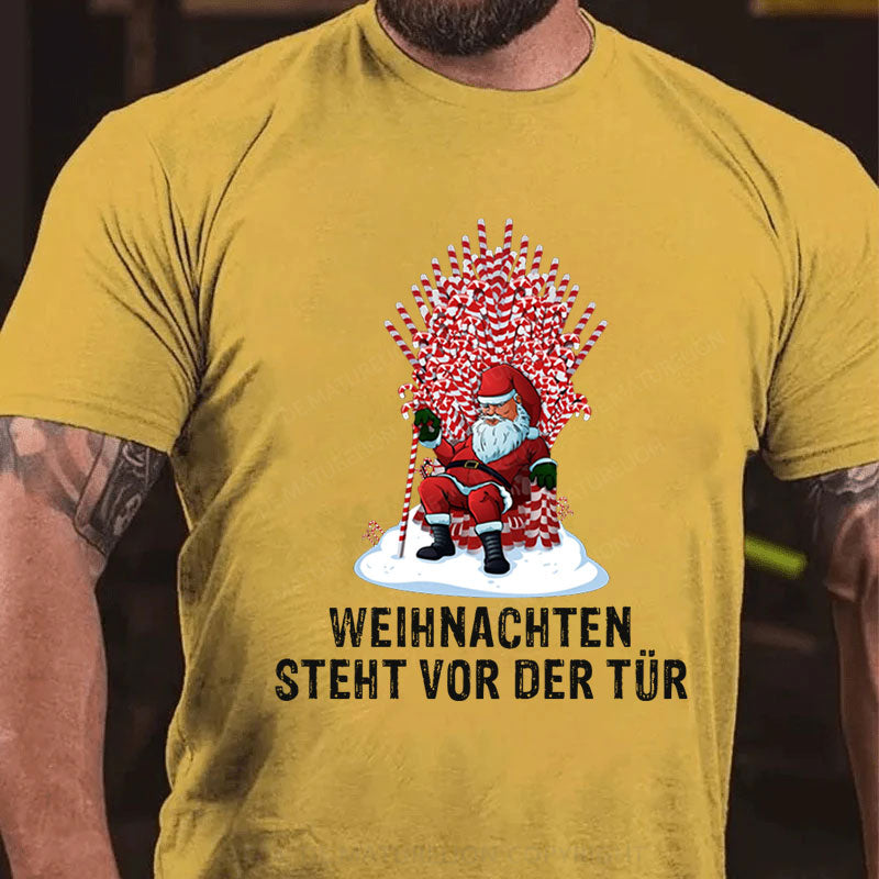 Weihnachten steht vor der Tür T-Shirt