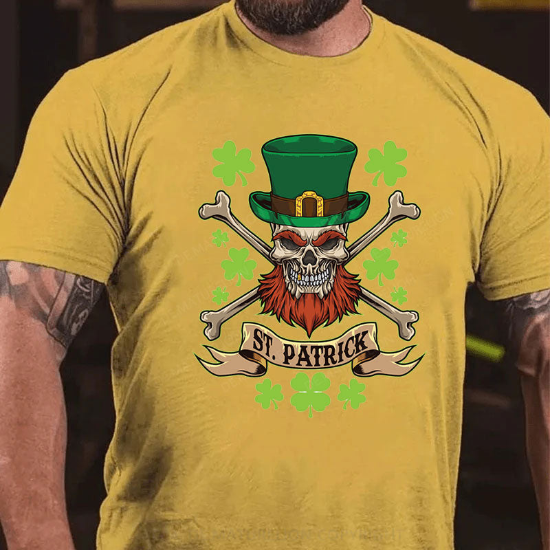 St. Patricks Tag Skeleton T-Shirt