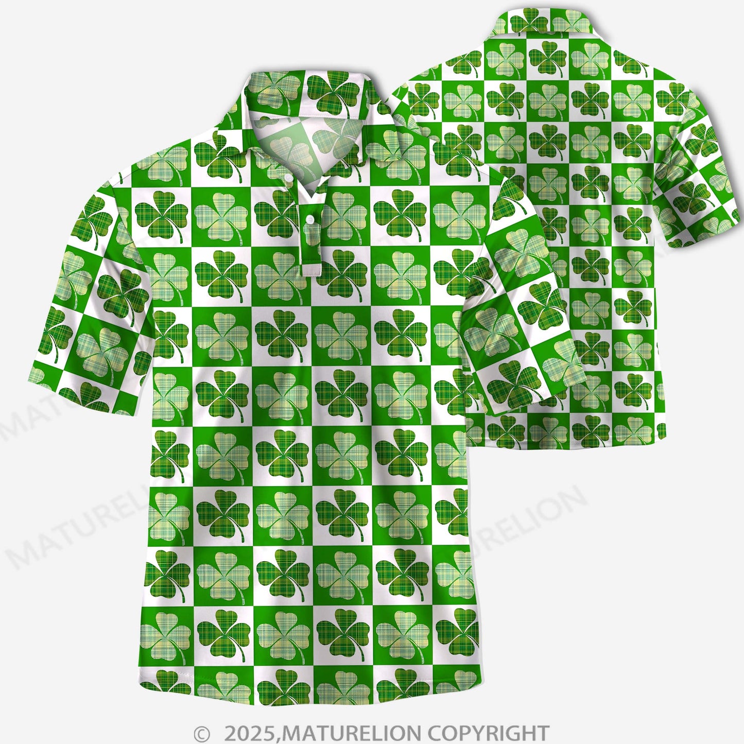 Maturelion St. Patricks Tag Polo Shirt