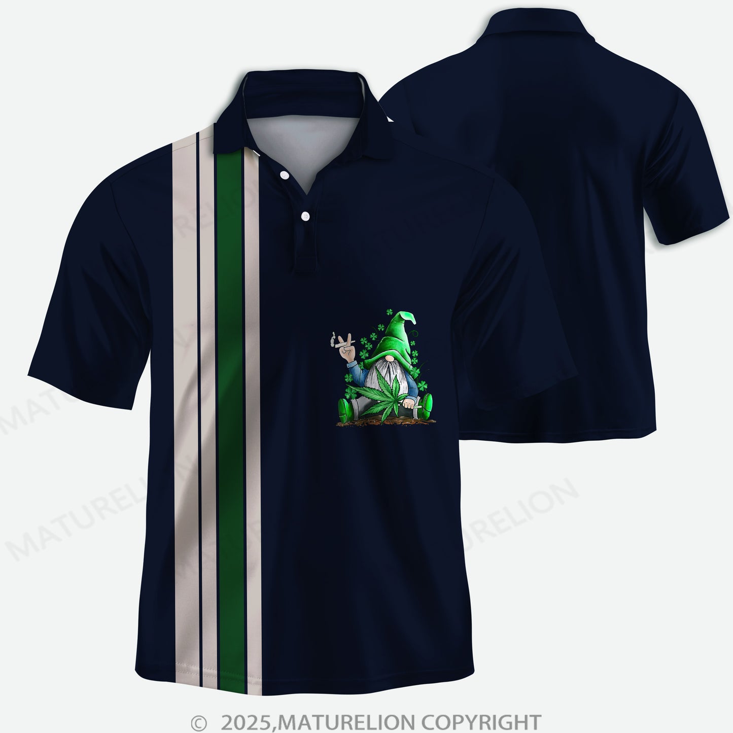 Maturelion St. Patricks Tag Polo Shirt