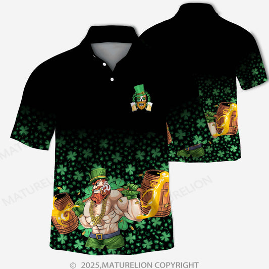 Maturelion St. Patricks Tag Polo Shirt