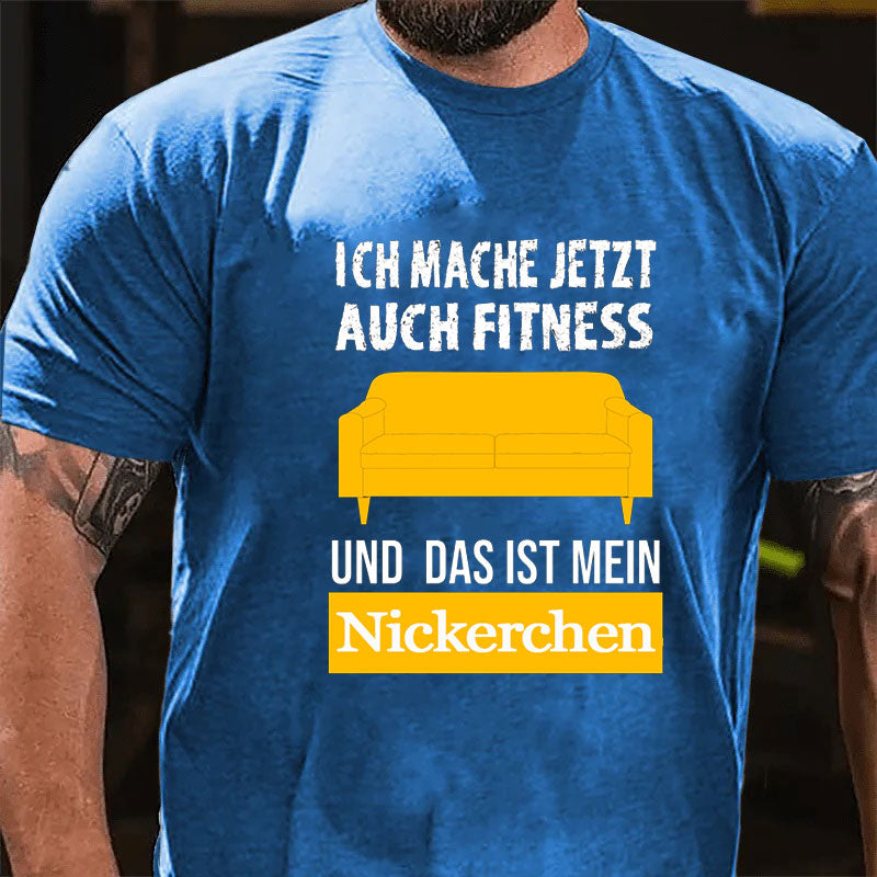 Witziger Fitness Spruch T-Shirt