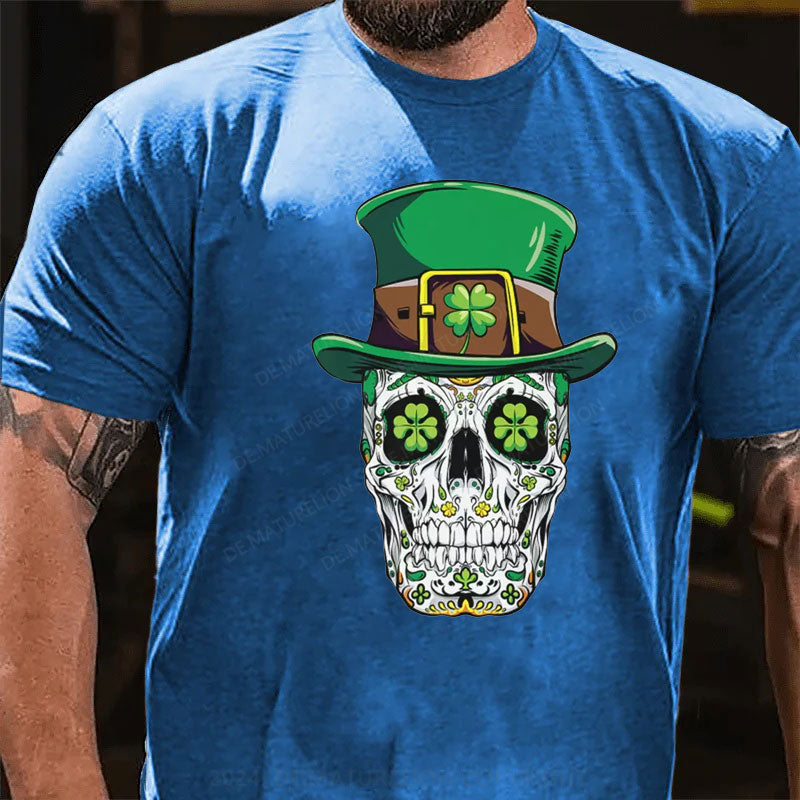 St. Patricks Tag Skeleton T-Shirt