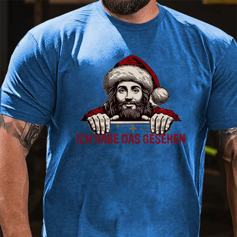 Ich habe das gesehen Weihnachten T-Shirt