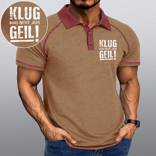 Maturelion Klug Wars Nicht Aber Geil Kragen T-Shirt