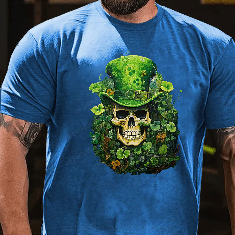 St. Patricks Tag Skeleton T-Shirt