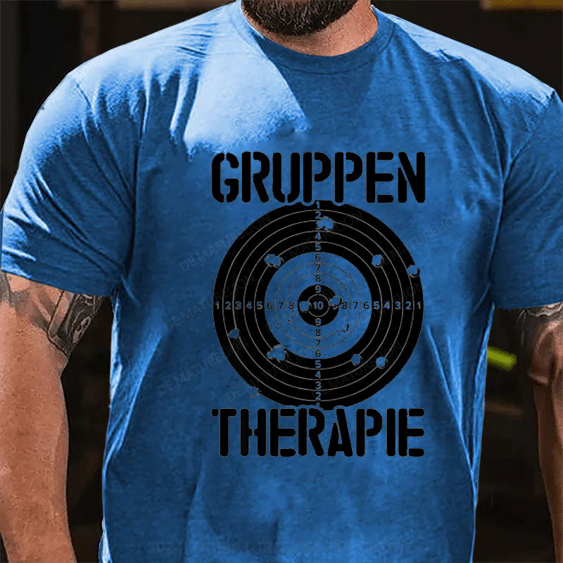 Gruppentherapie Sportschießen Sportschützen T-Shirt