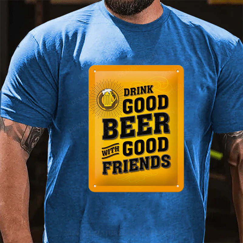 Maturelion Gutes Bier Gute Freunde T-Shirt