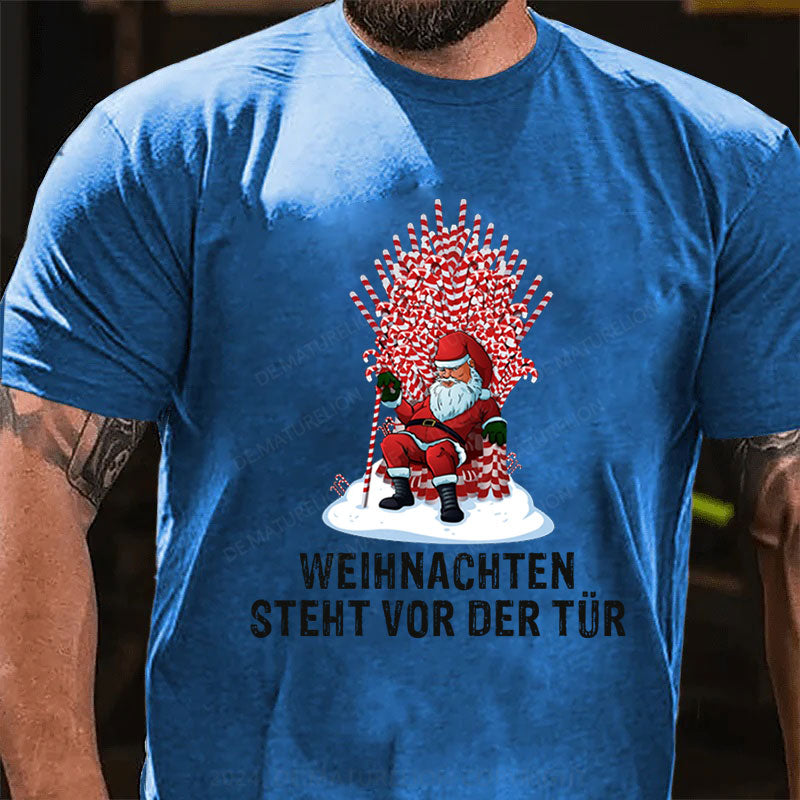 Weihnachten steht vor der Tür T-Shirt