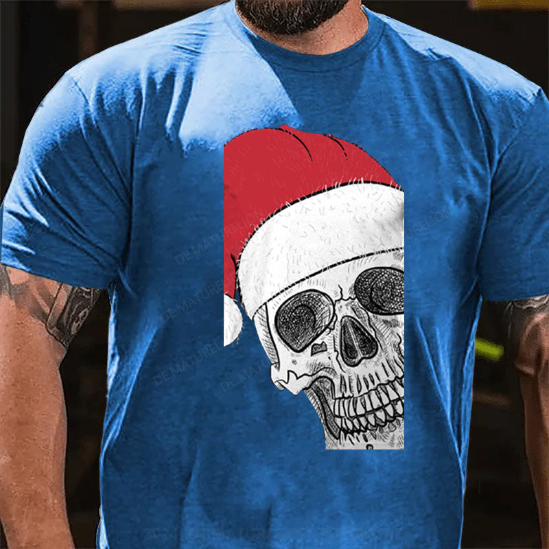 Skeleton Weihnachten T-Shirt