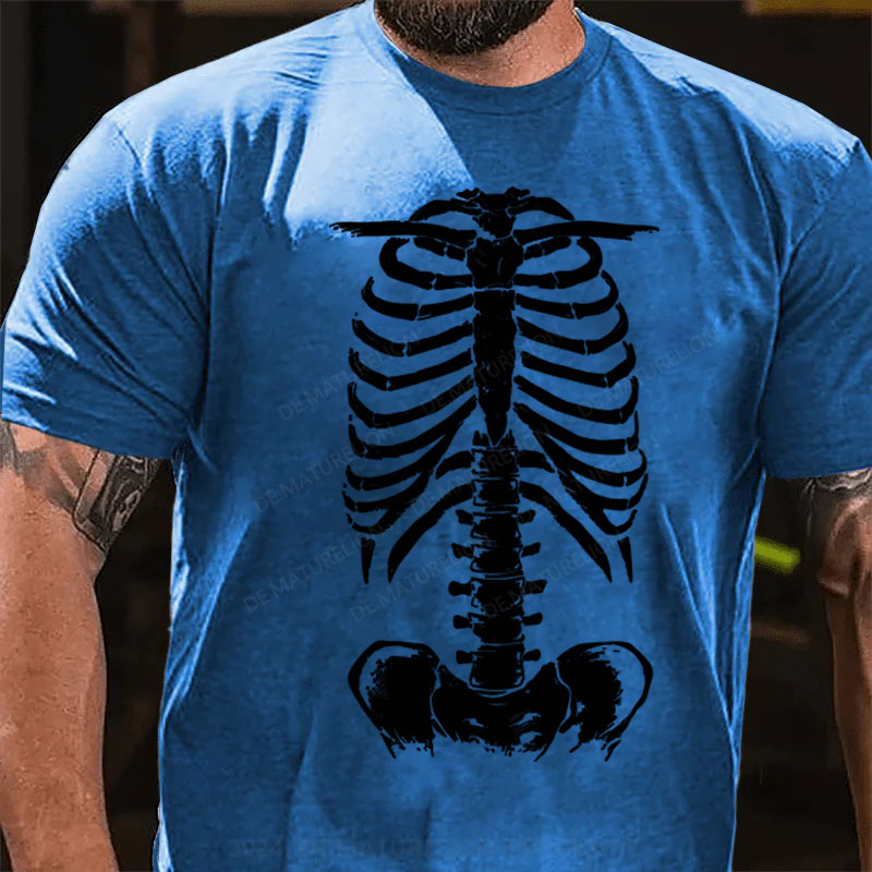 Halloween Teufel Skeleton T-Shirt