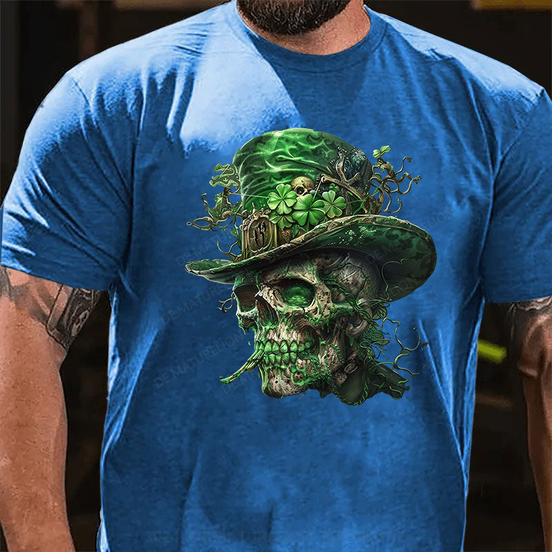 St. Patricks Tag Skeleton T-Shirt