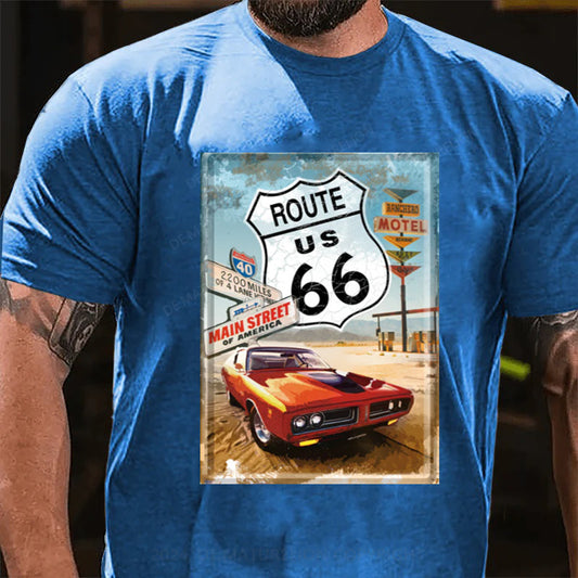 Maturelion Route 66 T-Shirt
