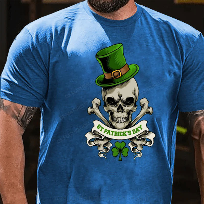 St. Patricks Tag Skeleton T-Shirt