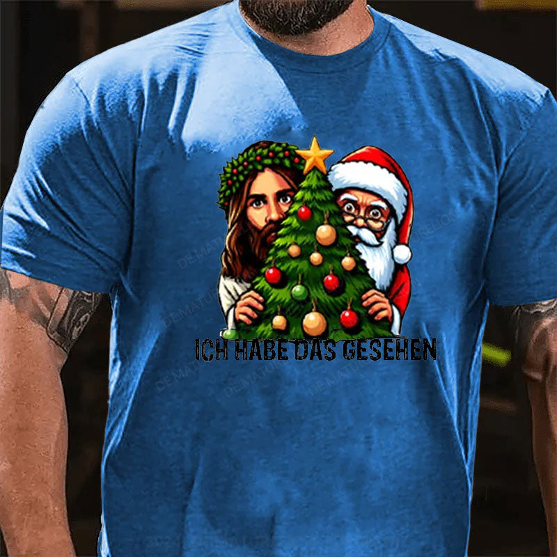 Ich habe das gesehen Weihnachten T-Shirt