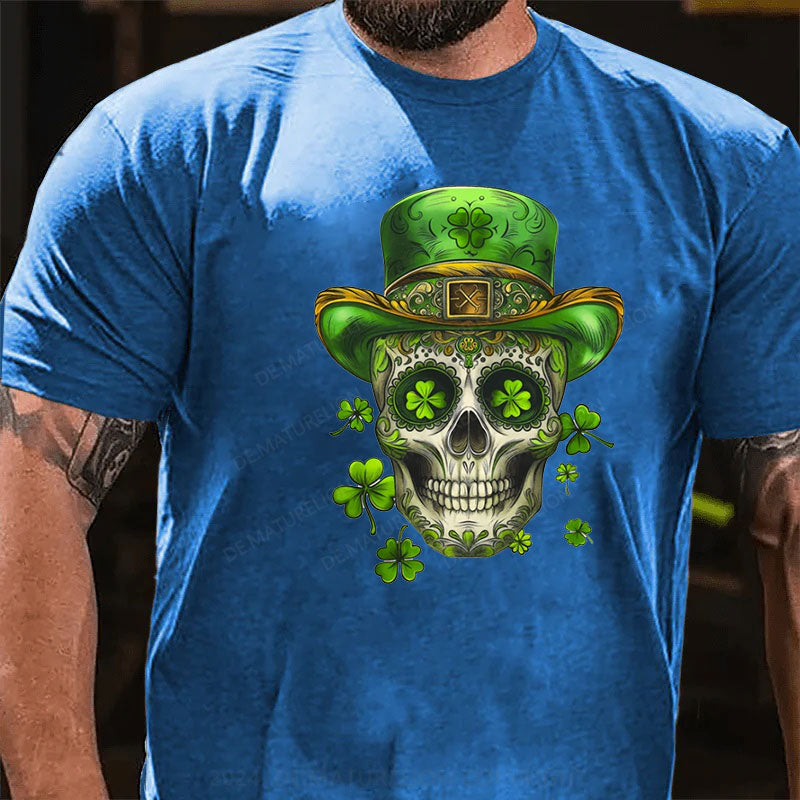 St. Patricks Tag Skeleton T-Shirt