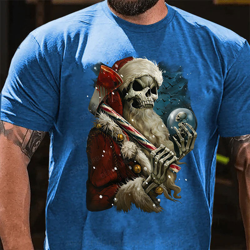 Skeleton Weihnachten T-Shirt