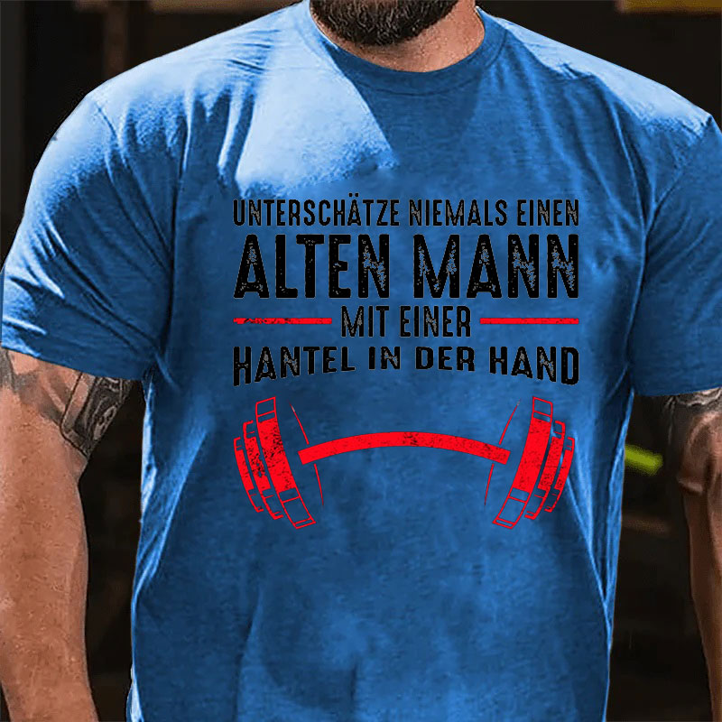 Fitness Retro Männer T-Shirt