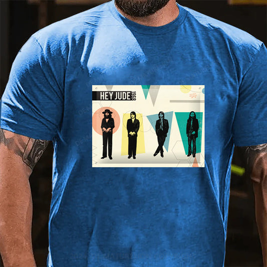 Maturelion Nostalgischer Stil T-Shirt
