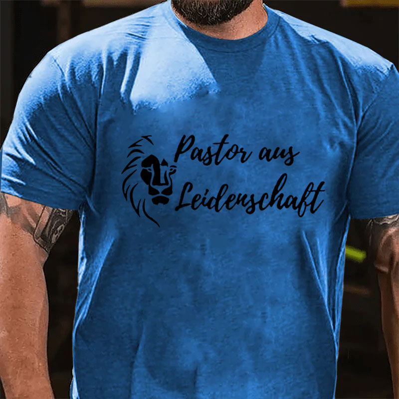 Pastor Aus Leidenschaft Christlich T-Shirt