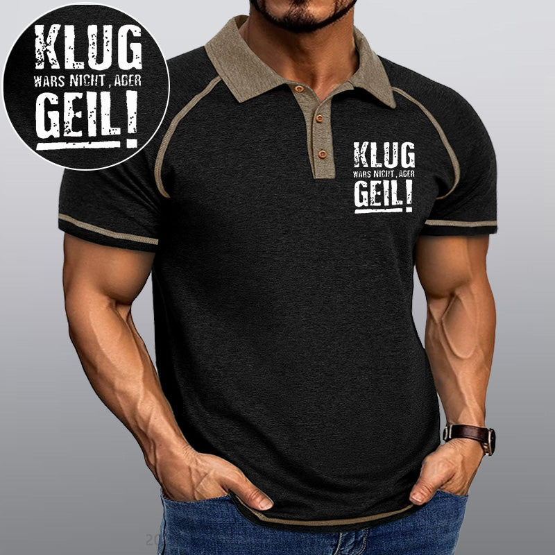Maturelion Klug Wars Nicht Aber Geil Kragen T-Shirt