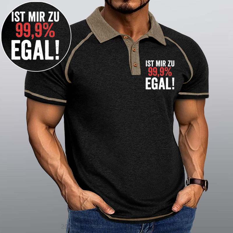 Maturelion Ist Mir Zu 99,9% Egal Kragen T-Shirt