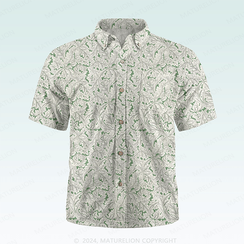 Maturelion Hawaiian Shirt Tropisch schelmisch Hawaiian Shirt