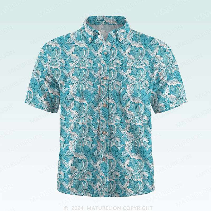 Maturelion Hawaiian Shirt Tropisch schelmisch Hawaiian Shirt