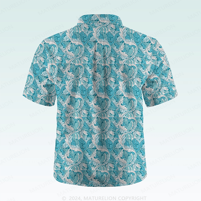 Maturelion Hawaiian Shirt Tropisch schelmisch Hawaiian Shirt