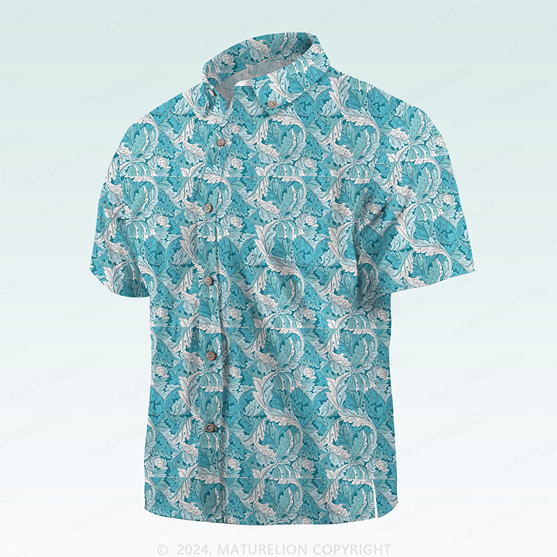 Maturelion Hawaiian Shirt Tropisch schelmisch Hawaiian Shirt