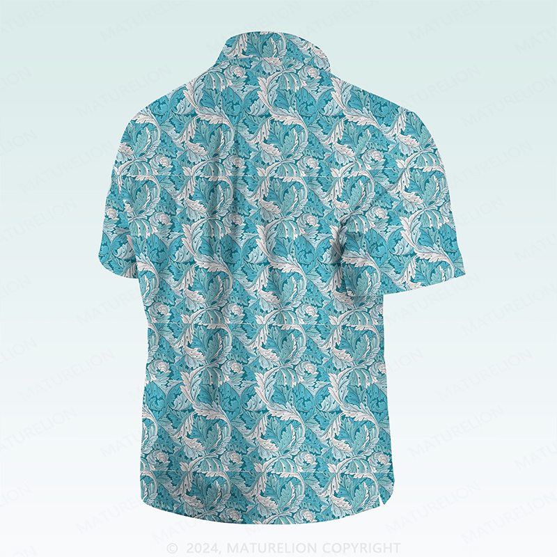 Maturelion Hawaiian Shirt Tropisch schelmisch Hawaiian Shirt