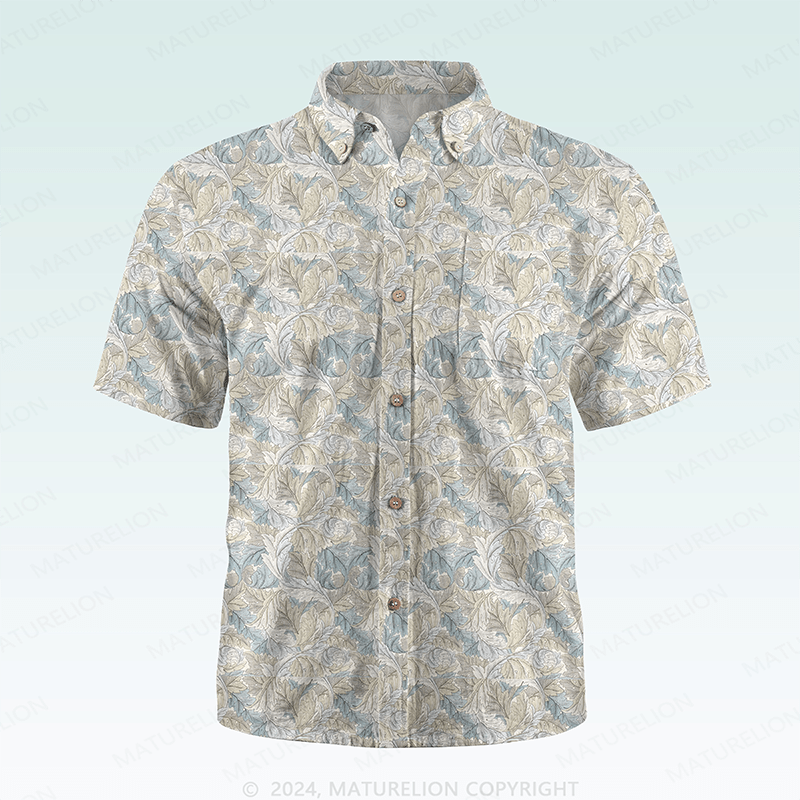 Maturelion Hawaiian Shirt Tropisch schelmisch Hawaiian Shirt