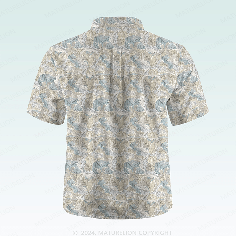 Maturelion Hawaiian Shirt Tropisch schelmisch Hawaiian Shirt