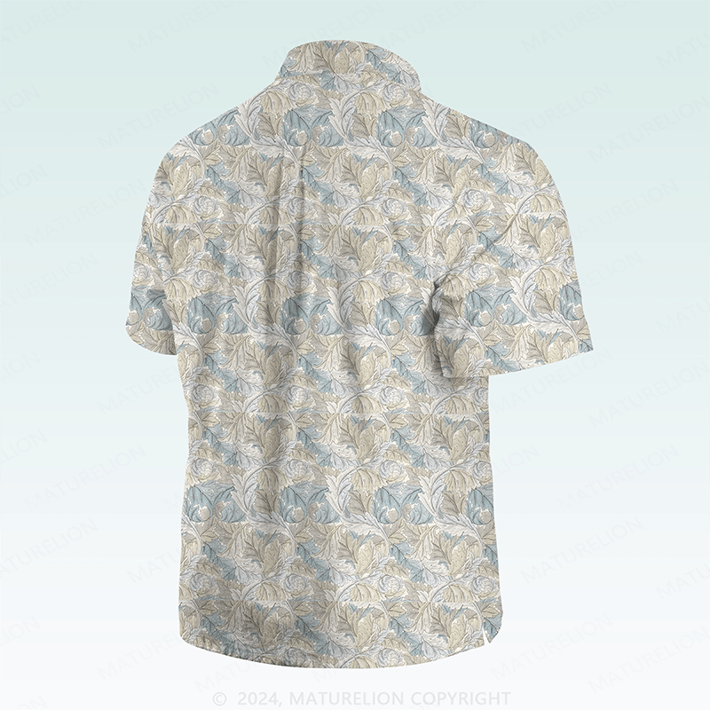 Maturelion Hawaiian Shirt Tropisch schelmisch Hawaiian Shirt