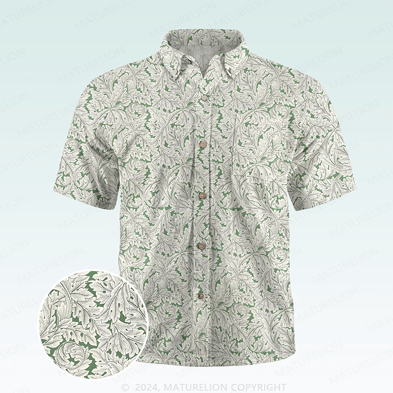 Maturelion Hawaiian Shirt Tropisch schelmisch Hawaiian Shirt