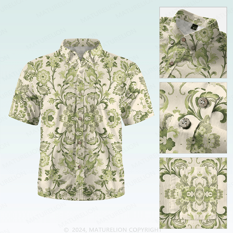 Maturelion Hawaiian Shirt Mutig und frech Hawaiian Shirt