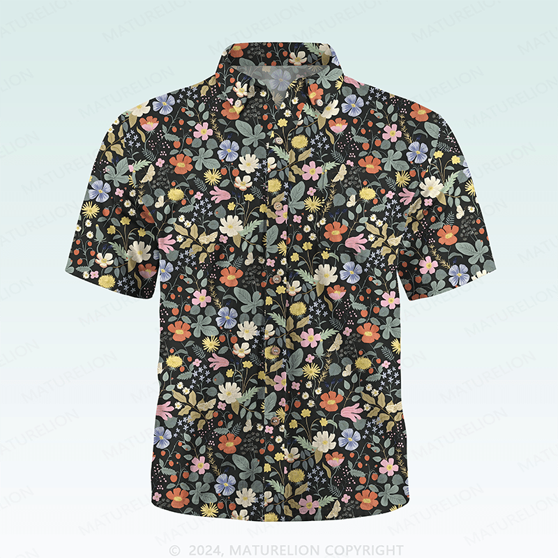 Maturelion Hawaiian Shirt Lebendig fröhlich Hawaiian Shirt