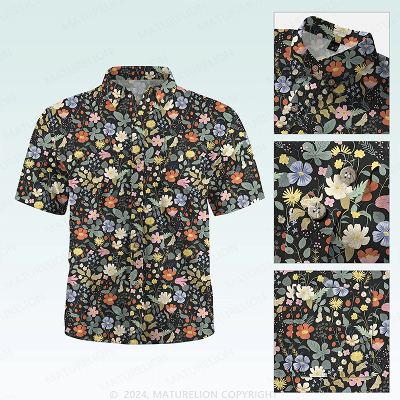 Maturelion Hawaiian Shirt Lebendig fröhlich Hawaiian Shirt