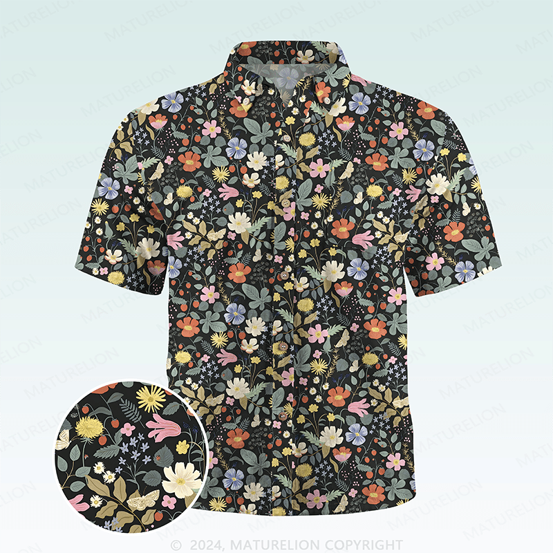 Maturelion Hawaiian Shirt Lebendig fröhlich Hawaiian Shirt