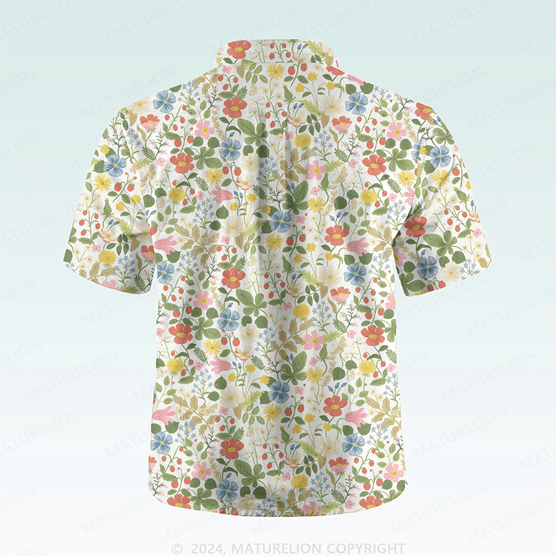 Maturelion Hawaiian Shirt Lebendig fröhlich Hawaiian Shirt