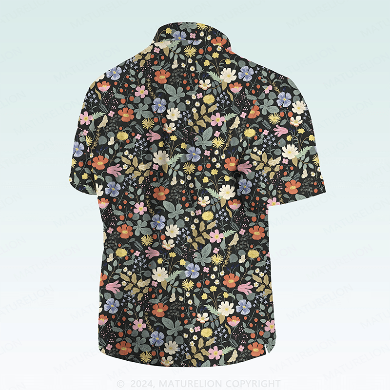 Maturelion Hawaiian Shirt Lebendig fröhlich Hawaiian Shirt