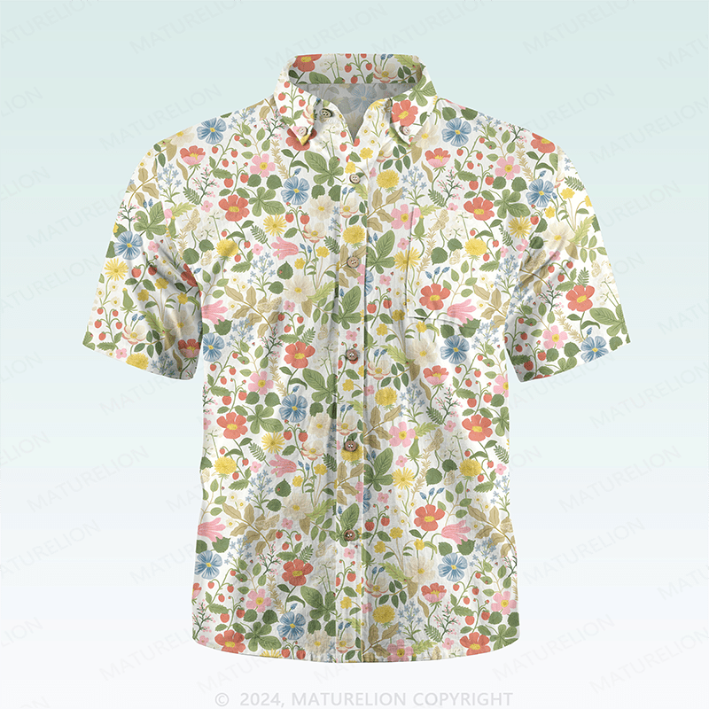 Maturelion Hawaiian Shirt Lebendig fröhlich Hawaiian Shirt