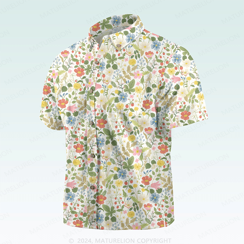 Maturelion Hawaiian Shirt Lebendig fröhlich Hawaiian Shirt