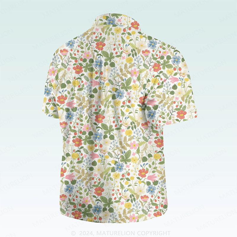 Maturelion Hawaiian Shirt Lebendig fröhlich Hawaiian Shirt