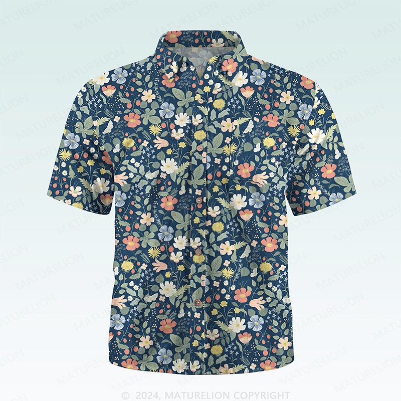 Maturelion Hawaiian Shirt Lebendig fröhlich Hawaiian Shirt