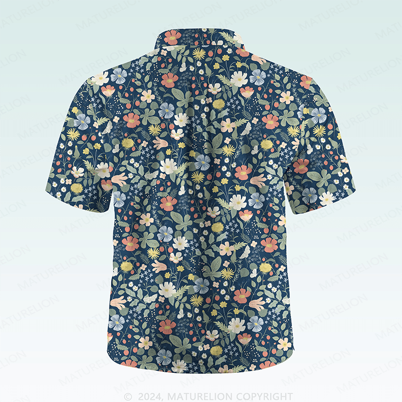 Maturelion Hawaiian Shirt Lebendig fröhlich Hawaiian Shirt