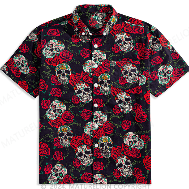 Blüte und Tod Hawaiian Shirt