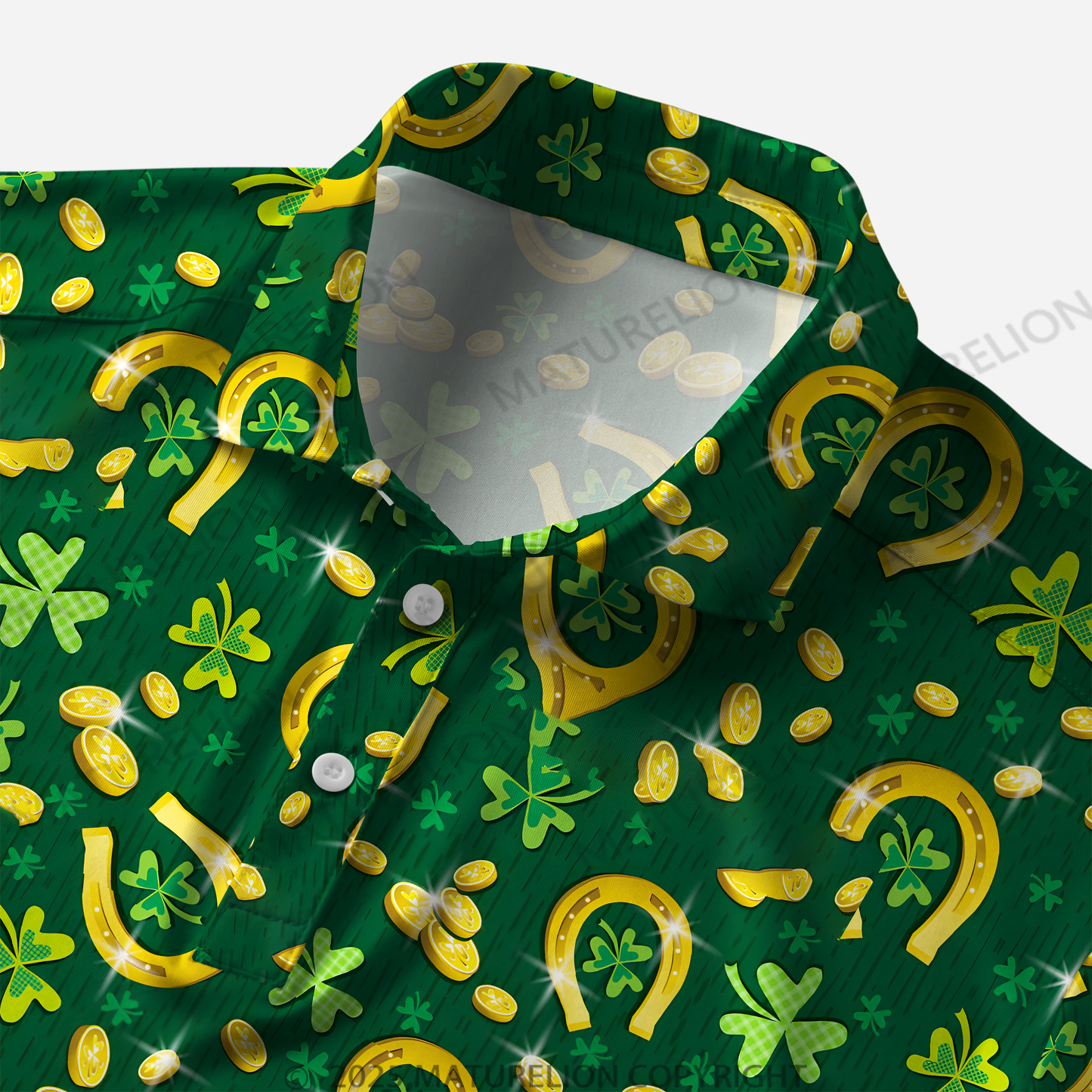 Maturelion St. Patricks Tag Polo Shirt